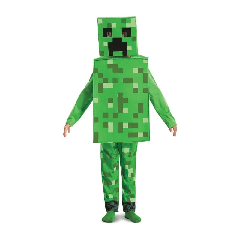 Minecraft Creeper Children's Fancy Dress 1 Minecraft Creeper Children's Fancy Dress