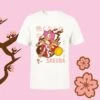 Sonic The Hedgehog White Amy Rose Sakura T-Shirt -Just Geek Shop AMY