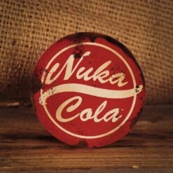 Fallout Set Of Four Metal Drinks Coasters 19 Fallout Set Of Four Metal Drinks Coasters -Just Geek Shop B FLT96 Lifestyle 3