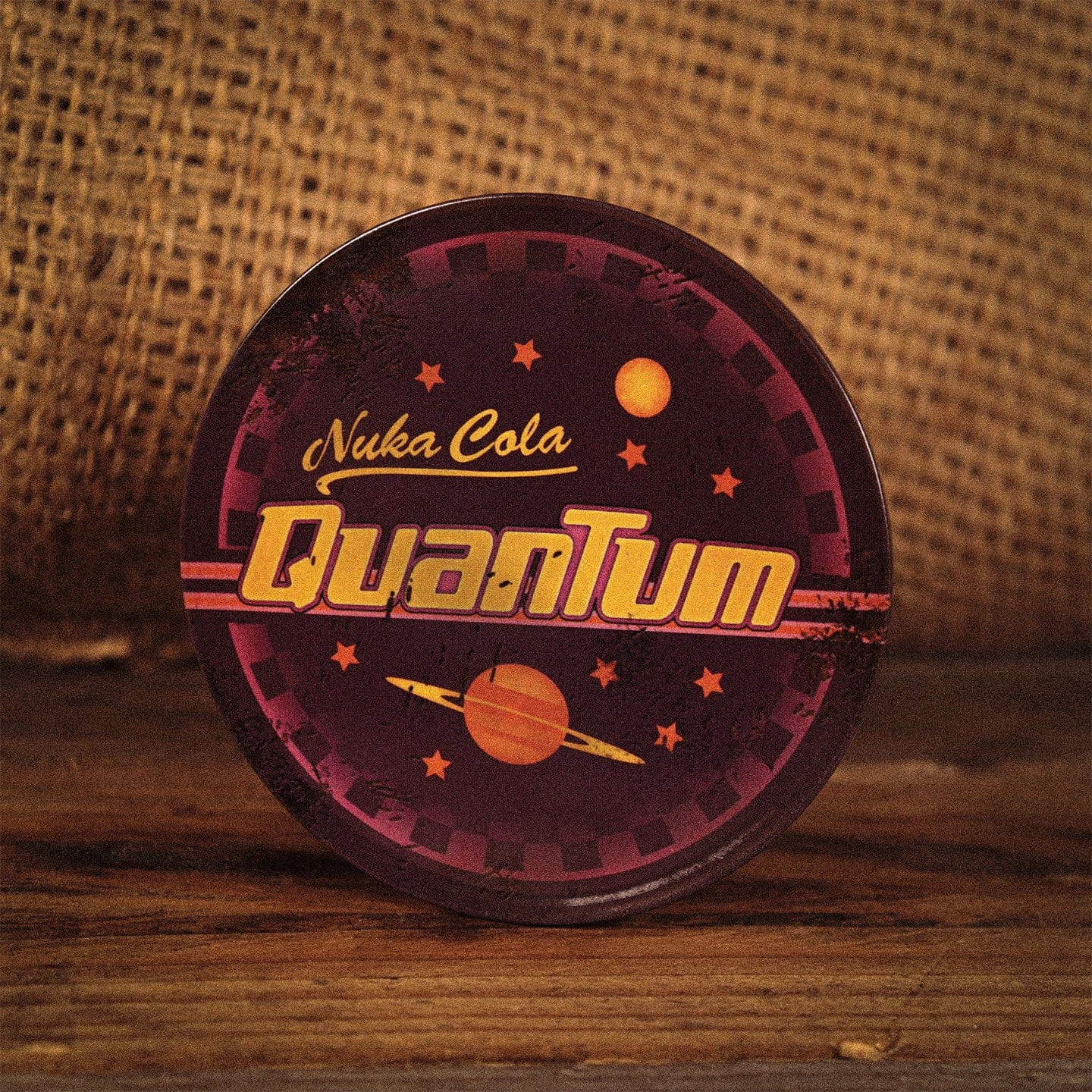 Fallout Set Of Four Metal Drinks Coasters 9 Fallout Set Of Four Metal Drinks Coasters - Image 9