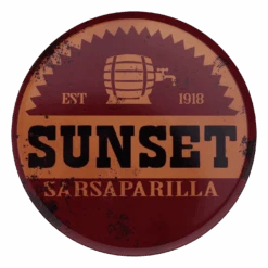 Fallout Set Of Four Metal Drinks Coasters 17 Fallout Set Of Four Metal Drinks Coasters -Just Geek Shop B FLT96 Sunset Sars Front Trans