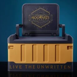 Harry Potter Hogwarts Legacy Bedroom Storage Box With Folding Chair -Just Geek Shop HogwartsLegacy StorageChair PL 12
