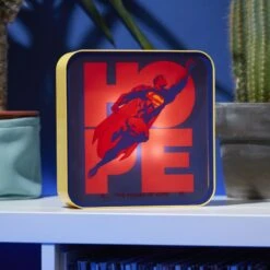 Superman: Superman Acrylic Desk Lamp / Wall Light -Just Geek Shop Hope Superman AcrylicLamp PL 3