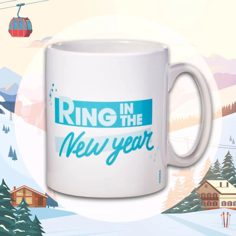 Sonic The Hedgehog New Year Mug 2 Sonic The Hedgehog New Year Mug - Image 2