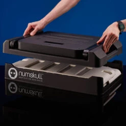 PLAYSTATION PS5-Inspired Bedroom Storage Box With Folding Chair -Just Geek Shop Numskull PS5Inspired StorageChair PL 3