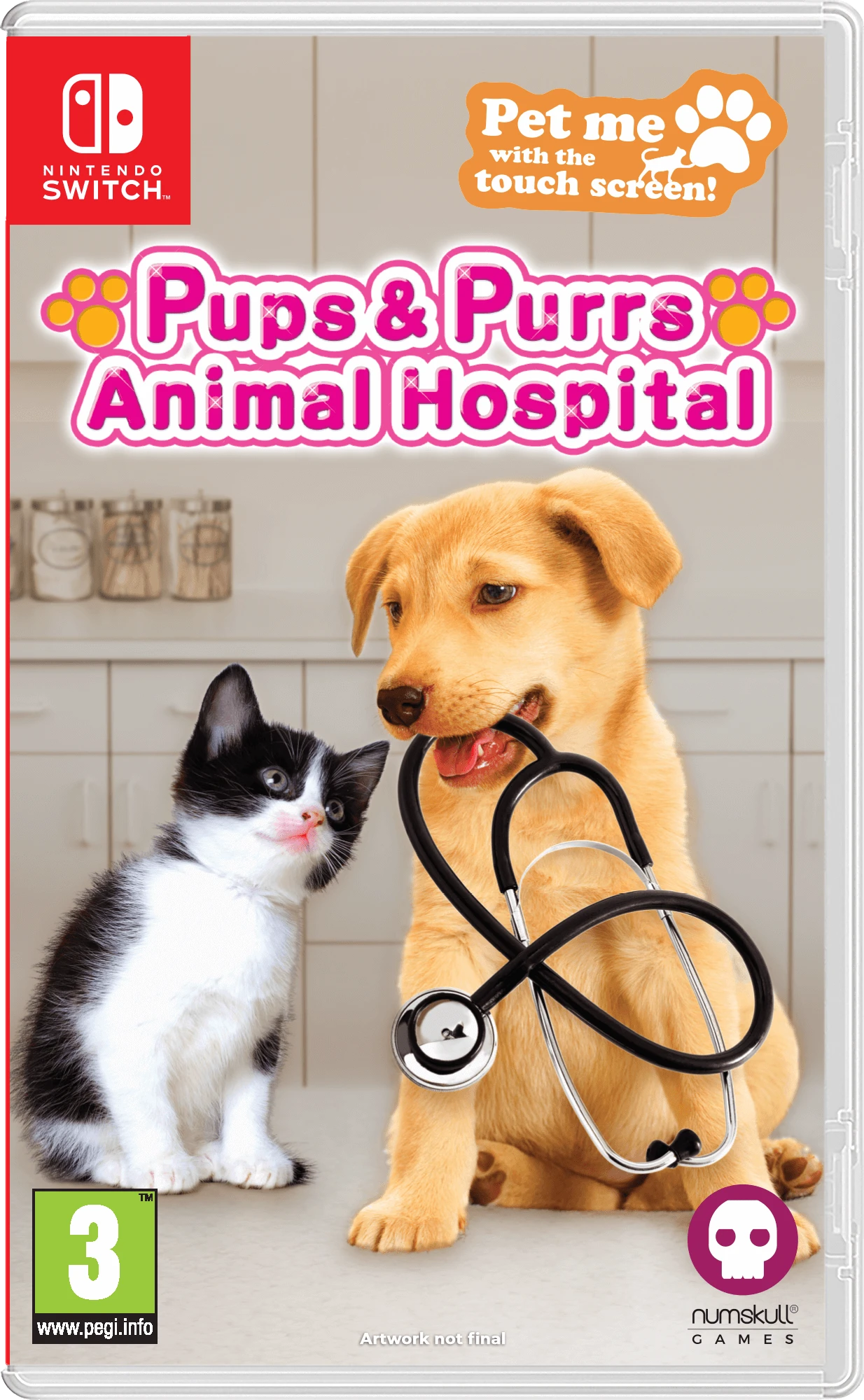 Pups & Purrs Animal Hospital Game + Dog Plushie 2 Pups & Purrs Animal Hospital Game + Dog Plushie - Image 2