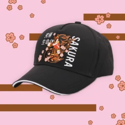 Sonic The Hedgehog SEGA Sakura Range - Black Shadow The Hedgehog Snapback / Baseball Cap