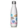 Sonic The Hedgehog Ice Cream Menu Bowling Pin Style Water Bottle -Just Geek Shop SonicSummer IceCreamMenu WaterBottle White 1