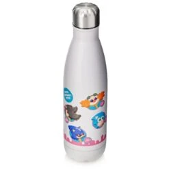 Sonic The Hedgehog Ice Cream Menu Bowling Pin Style Water Bottle 7 Sonic The Hedgehog Ice Cream Menu Bowling Pin Style Water Bottle -Just Geek Shop SonicSummer IceCreamMenu WaterBottle White 4
