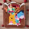Loungefly Disney Winnie The Pooh Holiday Scene Pooh And Friends Zip Around Wallet