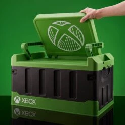 Xbox Bedroom Storage Box With Folding Chair -Just Geek Shop Xbox StorageChair PL 11