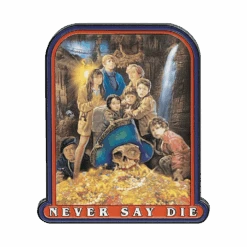 The Goonies 40th Anniversary Never Say Die Pin Badge