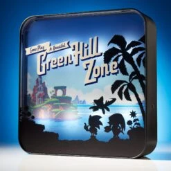 Sega Sonic The Hedgehog ‘Green Hill Zone’ Acrylic Desk Lamp / Wall Light -Just Geek Shop ba724d2d 90ba 4000 88c6 ab9805207914