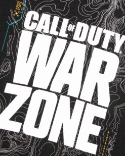 Call Of Duty Warzone Black Map T-Shirts -Just Geek Shop cod 20warzone black map t 20shirt gs 03