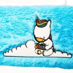 Numskull Nintendo Switch Unicorn Blue Fluffy Carry Case -Just Geek Shop fluffy blue unicorn switch case 3