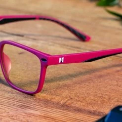 Numskull ESports Kids Pink Blue Light Blocking Gaming Glasses -Just Geek Shop kids gaming glasses pink 2