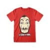 Money Heist T-Shirts Mask & Logo -Just Geek Shop money heist mask logo gs wb 01 7a95bb5d 21d2 49ef aca6 3c2280fab999