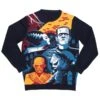 Monsters Group Christmas Jumper / Ugly Sweater -Just Geek Shop monsters halloween jumper 1