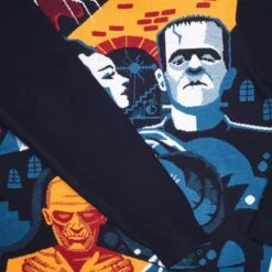 Monsters Group Christmas Jumper / Ugly Sweater 7 Monsters Group Christmas Jumper / Ugly Sweater -Just Geek Shop monsters halloween jumper 2