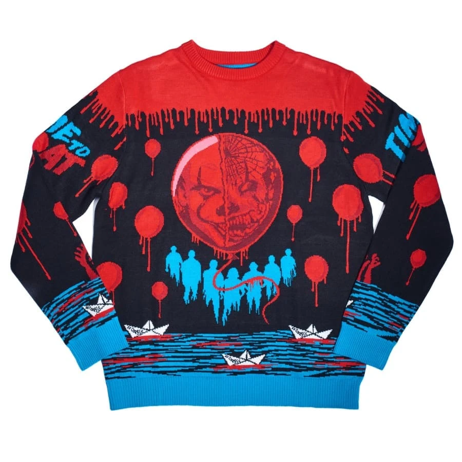 IT Pennywise Christmas Jumper / Ugly Sweater 1 IT Pennywise Christmas Jumper / Ugly Sweater