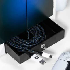 PLAYSTATION PS5 Inspired Blue And White Gaming Locker -Just Geek Shop ps5 gaming locker 2000x2000 5