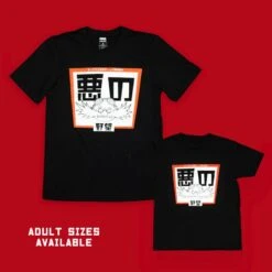 Modern Sonic The Hedgehog Japanese Style ‘Dr. Eggman’ Kids Black T-Shirts (Unisex) -Just Geek Shop sonic japanese black tshirt kids 3