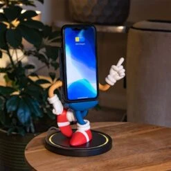 Power Idolz Sonic The Hedgehog Wireless Charging Dock -Just Geek Shop sonic poweridolz productimage 13