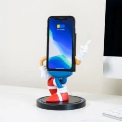 Power Idolz Sonic The Hedgehog Wireless Charging Dock -Just Geek Shop sonic poweridolz productimage 3