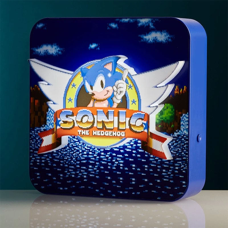 Sonic The Hedgehog 3D Desk Lamp / Wall Light 2 Sonic The Hedgehog 3D Desk Lamp / Wall Light - Image 2