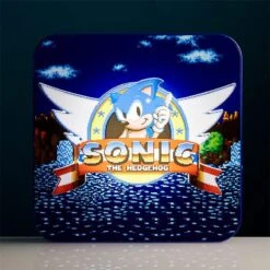 Sonic The Hedgehog 3D Desk Lamp / Wall Light 7 Sonic The Hedgehog 3D Desk Lamp / Wall Light -Just Geek Shop sonicthehedgehog 3dlamp pl 4