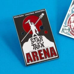 Pin Kings Star Trek Enamel Pin Badge Set 1.3 – Balance Of Terror & Arena -Just Geek Shop star trek 1.3 pin kings 3
