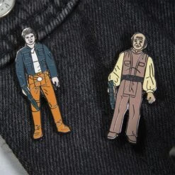 Pin Kings Star Wars Enamel Pin Badge Set 1.18 – Han Solo (Bespin Outfit) And Lobot -Just Geek Shop sw kenner pin kings 1.18 5