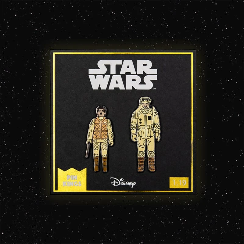 Pin Kings Star Wars Enamel Pin Badge Set 1.19 – Leia (Hoth Outfit) And Rebel Commander 1 Pin Kings Star Wars Enamel Pin Badge Set 1.19 – Leia (Hoth Outfit) And Rebel Commander
