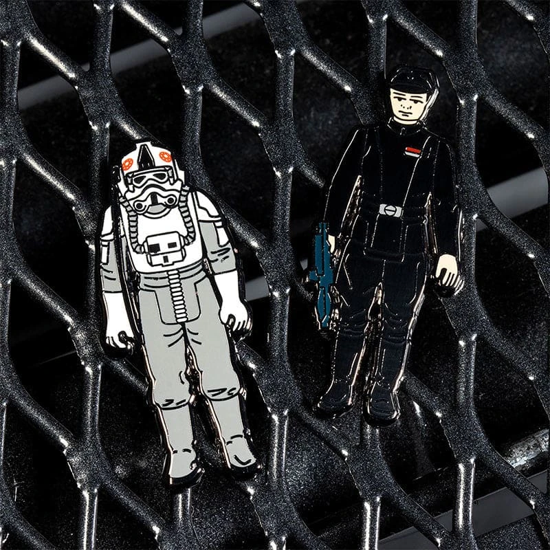 Pin Kings Star Wars Enamel Pin Badge Set 1.20 – AT-AT Driver And Imperial Commander 2 Pin Kings Star Wars Enamel Pin Badge Set 1.20 – AT-AT Driver And Imperial Commander - Image 2
