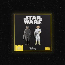 Pin Kings Star Wars Enamel Pin Badge Set 1.23 – AT-AT Commander And Cloud Car Pilot