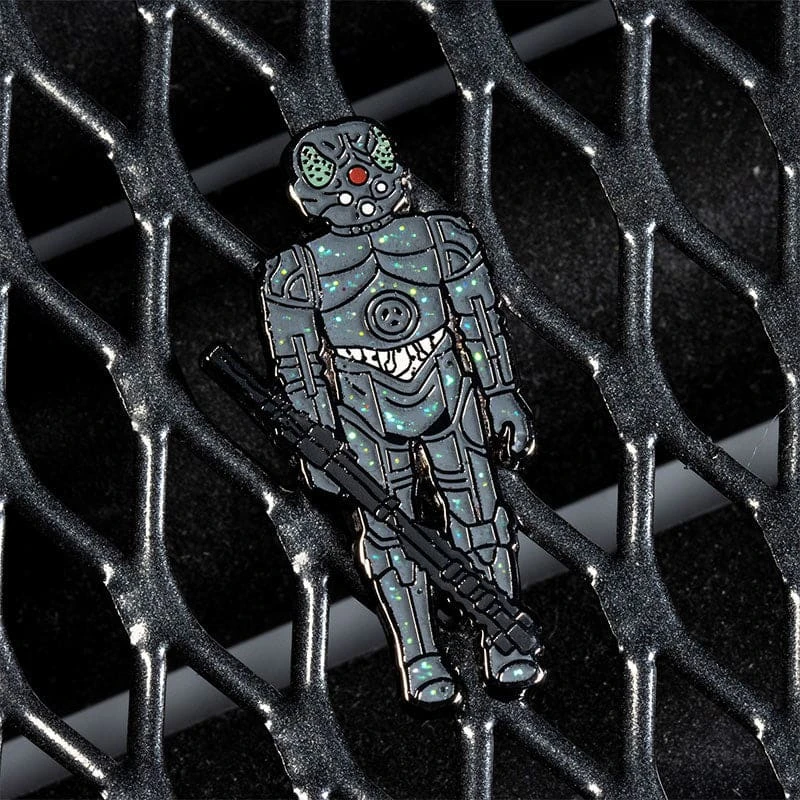 Pin Kings Star Wars Enamel Pin Badge Set 1.25 – 4-LOM And Imperial Tie Fighter Pilot 3 Pin Kings Star Wars Enamel Pin Badge Set 1.25 – 4-LOM And Imperial Tie Fighter Pilot - Image 3