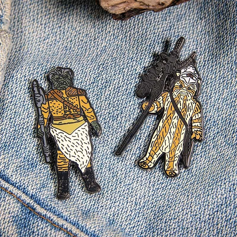 Pin Kings Star Wars Enamel Pin Badge Set 1.29 – Logray (Ewok Medicine Man) And Klaatu 5 Pin Kings Star Wars Enamel Pin Badge Set 1.29 – Logray (Ewok Medicine Man) And Klaatu - Image 5