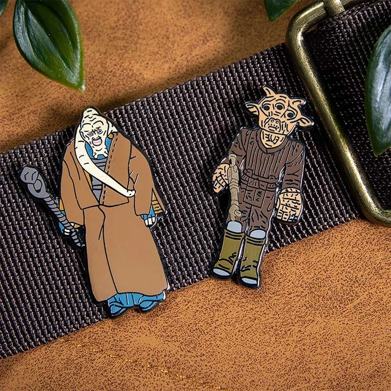 Pin Kings Star Wars Enamel Pin Badge Set 1.32 – Bib Fortuna And Ree-Yees 5 Pin Kings Star Wars Enamel Pin Badge Set 1.32 – Bib Fortuna And Ree-Yees - Image 5