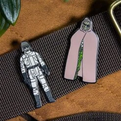 Pin Kings Star Wars Enamel Pin Badge Set 1.39 – Prune Face And AT-ST Driver -Just Geek Shop sw kenner pin kings 1.39 5