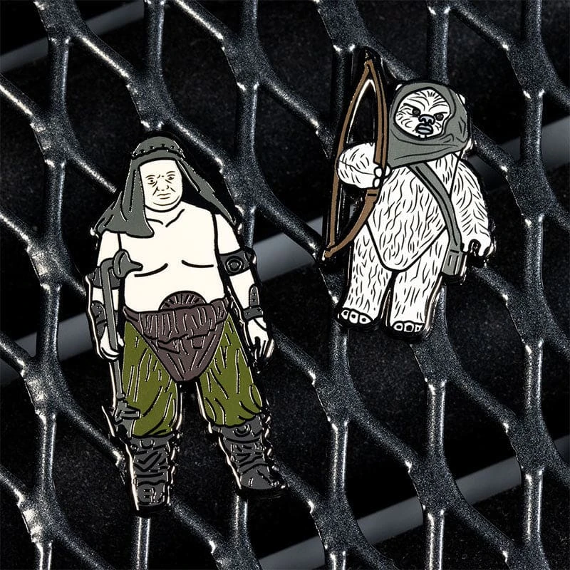 Pin Kings Star Wars Enamel Pin Badge Set 1.40 – Rancor Keeper And Lumat 2 Pin Kings Star Wars Enamel Pin Badge Set 1.40 – Rancor Keeper And Lumat - Image 2