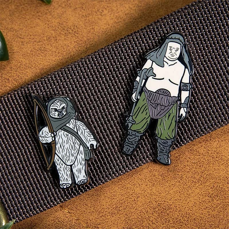 Pin Kings Star Wars Enamel Pin Badge Set 1.40 – Rancor Keeper And Lumat 5 Pin Kings Star Wars Enamel Pin Badge Set 1.40 – Rancor Keeper And Lumat - Image 5
