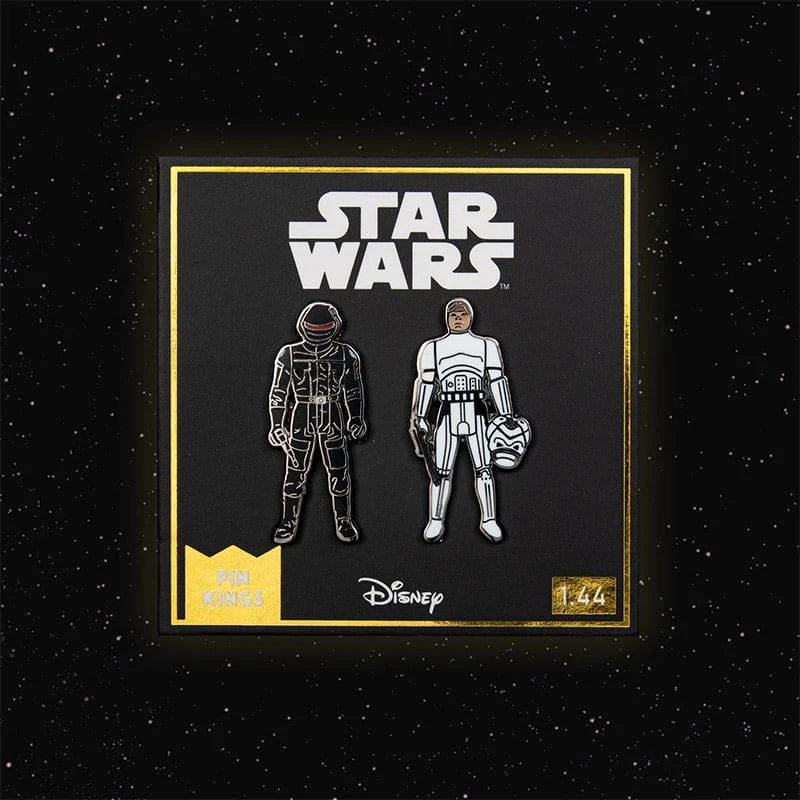 Pin Kings Star Wars Enamel Pin Badge Set 1.44 – Imperial Gunner And Luke Skywalker (Imperial Stormtrooper Outfit) 1 Pin Kings Star Wars Enamel Pin Badge Set 1.44 – Imperial Gunner And Luke Skywalker (Imperial Stormtrooper Outfit)