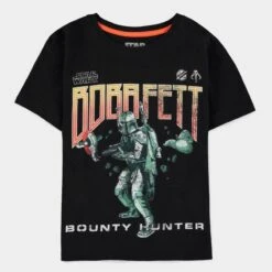 Star Wars Boba Fett Bounty Hunter Kids Short Sleeved T-Shirts