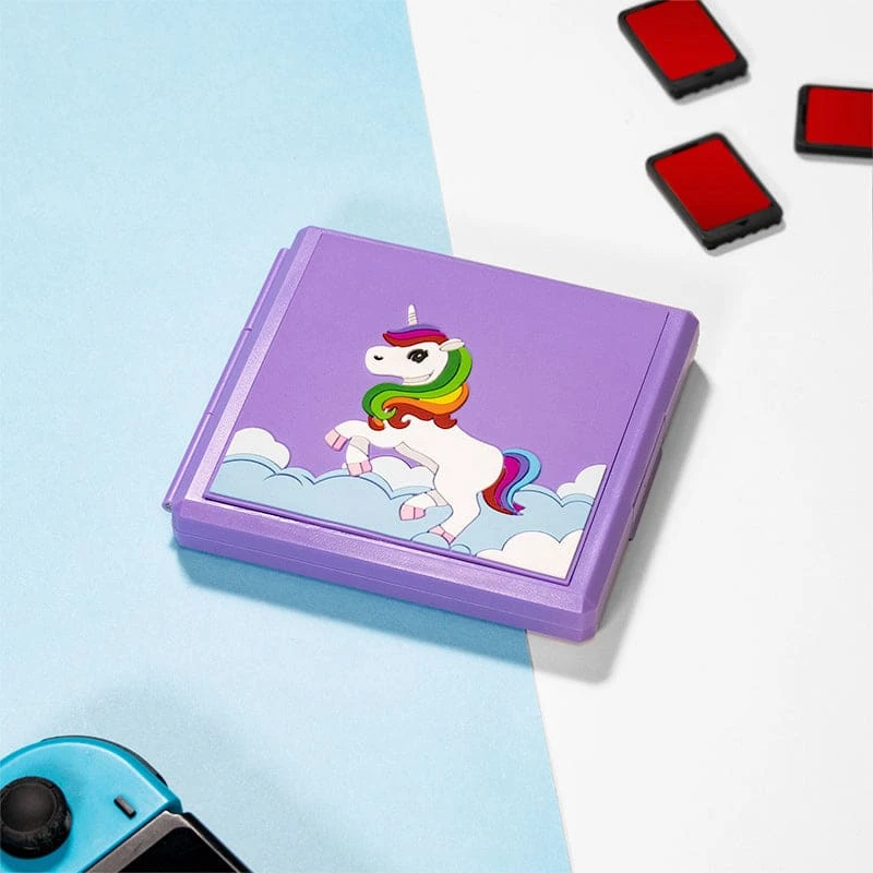 Numskull Nintendo Switch Unicorn Game Card Holder 1 Numskull Nintendo Switch Unicorn Game Card Holder